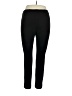Ecru Solid Black Active Pants Size XL - photo 2