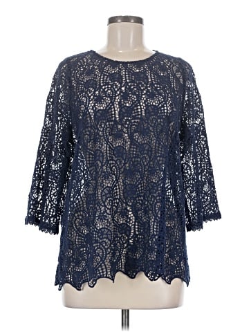 4 Love and Liberty 3/4 Sleeve Blouse (view 1)