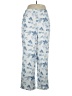 Versona Print Blue Casual Pants Size XL - photo 1
