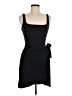 Wilfred Solid Black Cocktail Dress Size M - photo 1