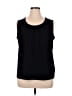 Jones Studio Black Sleeveless Blouse Size XL - photo 1