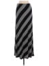 Max Studio Stripes Gray Black Casual Skirt Size M - photo 2