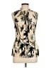 DKNY 100% Polyester Ivory Sleeveless Blouse Size M - photo 1