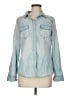 Mossimo Supply Co. 100% Cotton Blue Long Sleeve Button-Down Shirt Size M - photo 1
