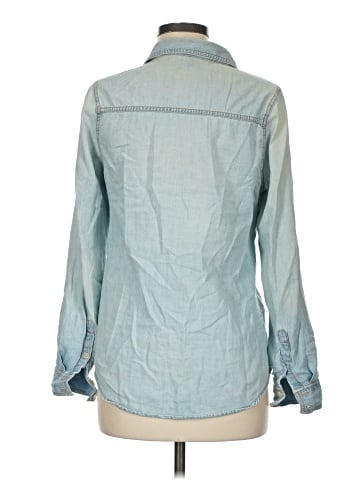 Mossimo Supply Co. Long Sleeve Button-Down Shirt (view 2)