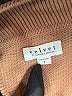 Velvet by Graham & Spencer Stripes Tan Pullover Sweater Size S - photo 7
