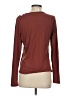 Olivia Sky Burgundy Long Sleeve Top Size S - photo 2