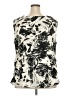 Studio C 100% Polyester Ivory Sleeveless Blouse Size 22 - photo 2