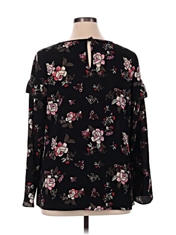 City Chic Long Sleeve Blouse (view 2)