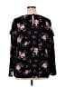 City Chic Black Long Sleeve Blouse Size 16 Plus (S) - photo 2