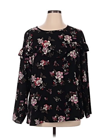 City Chic Long Sleeve Blouse (view 1)
