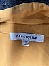 Rose + Olive 100% Rayon Yellow Short Sleeve Blouse Size L - photo 7