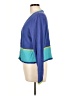 Nina Leonard Blue Cardigan Size L - photo 5
