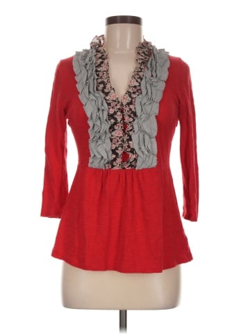 Deletta 3/4 Sleeve Top (view 1)