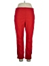 Chico's 100% Cotton Red Track Pants Size XL - photo 1