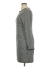 Max Studio Houndstooth Gray Casual Dress Size XL - photo 5