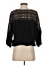 Ariat 100% Rayon Black 3/4 Sleeve Blouse Size S - photo 2