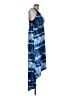 Almost Famous 100% Polyester Tie-dye Blue Casual Dress Size L - photo 4