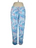 Lilly Pulitzer 100% Cotton Print Blue Casual Pants Size XL - photo 1