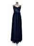 DB Studio 100% Polyester Blue Cocktail Dress Size 6 - photo 1