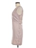 Symphony Solid Gray Cocktail Dress Size M - photo 5