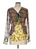 Zara Yellow Long Sleeve Blouse Size L - photo 1