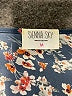 Sienna Sky 100% Polyester Floral Blue 3/4 Sleeve Blouse Size M - photo 7