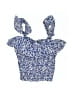 Btween 100% Cotton Blue Sleeveless Top Size 10 - photo 1