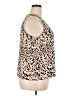 Nine West 100% Polyester Tan Sleeveless Blouse Size XXL - photo 4