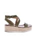 MICHAEL Michael Kors Green Platform Sandals Size 8 1/2 - photo 1