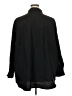 Old Navy Solid Black 3/4 Sleeve Button-Down Shirt Size 3X - photo 2