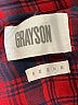 Grayson 100% Lyocell Plaid Red Short Sleeve Polo Size Lg (4) - photo 7