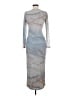 Dynamite Tie-dye Gray Casual Dress Size M - photo 2