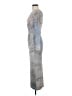 Dynamite Tie-dye Gray Casual Dress Size M - photo 5