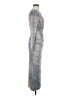 Dynamite Tie-dye Gray Casual Dress Size M - photo 4