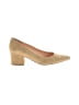 J.Crew Tan Heels Size 7 1/2 - photo 1