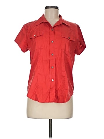 Chico's Short Sleeve Button-Down Shirt (view 1)