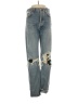 AGOLDE Graphic Blue Jeans Size 26 waist - photo 1