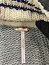 Free People Stripes Ivory Pullover Sweater Size L - photo 7