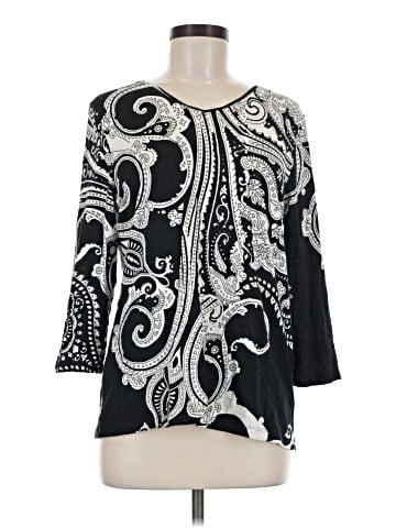 Zenergy by Chico's 3/4 Sleeve Blouse (view 1)