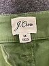J.Crew Solid Green Khaki Shorts Size 14 - photo 3
