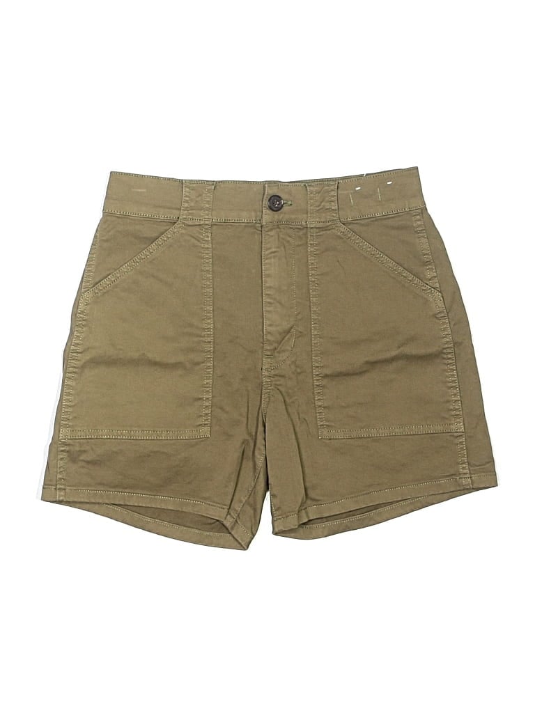 Pre-owned Madewell Khaki Shorts In Tan