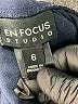 En Focus Studio Chevron-herringbone Gray Casual Dress Size 6 - photo 7