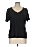 Talbots Black Short Sleeve Top Size L - photo 1