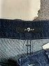 7 For All Mankind Chevron-herringbone Blue Jeans Size XXS - photo 4