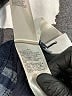7 For All Mankind Chevron-herringbone Blue Jeans Size XXS - photo 6
