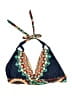 Mossimo Print Blue Swimsuit Top Size XL - photo 1