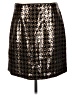 Bagatelle 100% Polyester Tweed Gold Formal Skirt Size M - photo 2
