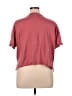 Torrid 100% Cotton Pink Short Sleeve Top Size 1X Plus (1) - photo 2
