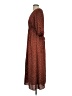 Taylor 100% Polyester Polka Dots Brown Casual Dress Size 4 - photo 5